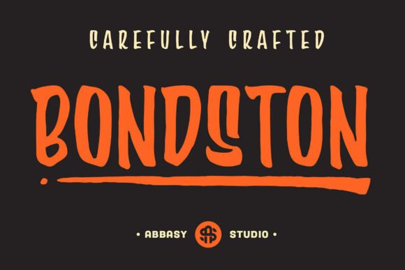 Bondston Typeface: A Bold Script Amp for Modern Web Design