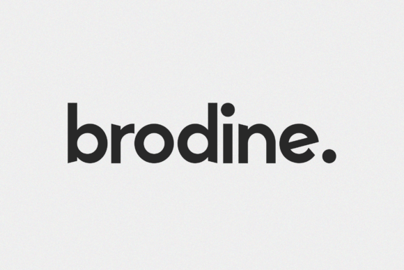 Brodine: The Premium Sans Serif Font for Scroll-Stopping Branding