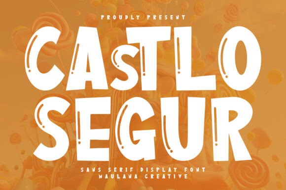 Castlo Segur: A Bold Sans Serif Typeface for Playful Web Design