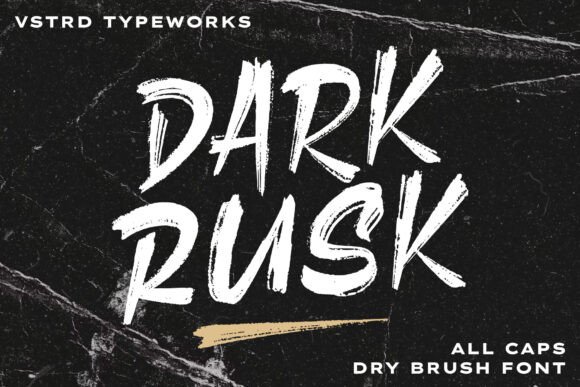 Dark Rusk: A Powerful Script Font for Bold Web Design
