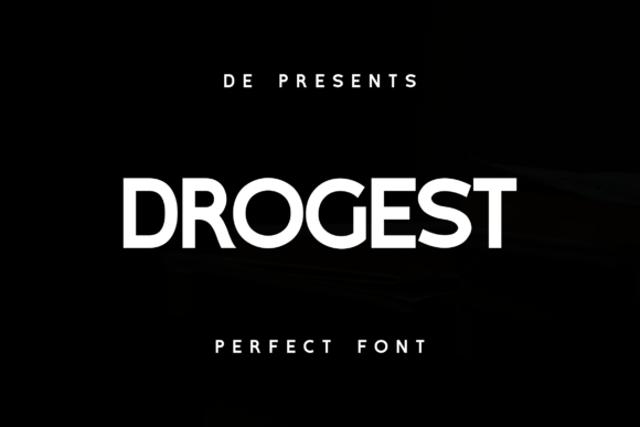 Drogest: A Bold Sans Serif Typeface for Editorial Impact