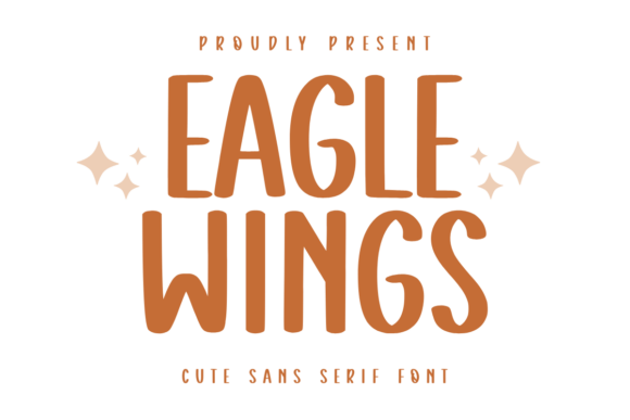 Eagle Wings: A Festive Sans Serif Typeface for Editorial Design