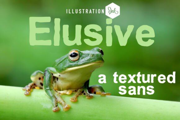 Elusive: A Bold Hand-Crafted Sans Serif for Modern Branding