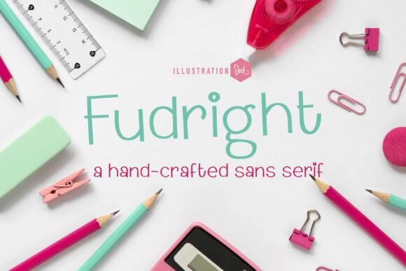 Fudright: The Hand-Crafted Typeface That Elevates Modern Branding