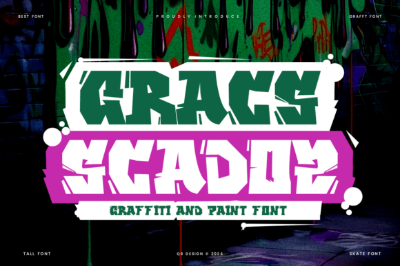 Gracs Scadoz: The Bold Typeface for Scroll-Stopping Campaigns
