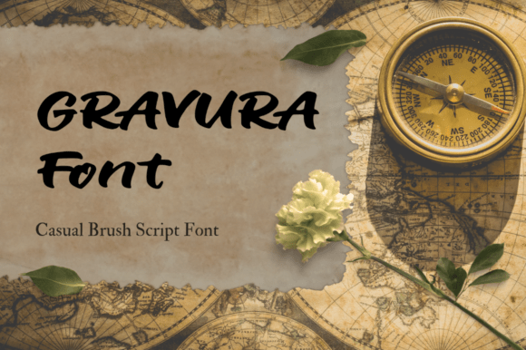 Gravura: The Bold Script Typeface for Scroll-Stopping Campaigns