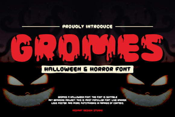 Gromes: The Spooky Typeface That Elevates Halloween Campaigns