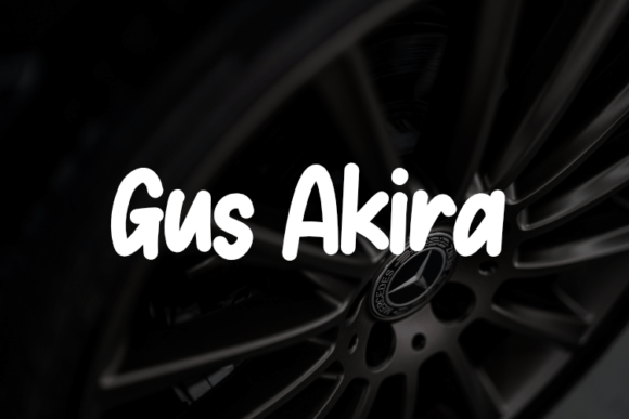 Gus Akira: The Perfect Typeface for Elevating Your Brand Identity