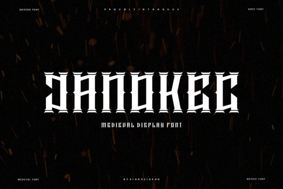Janokec: A Bold Blackletter Typeface for Striking Brand Identity