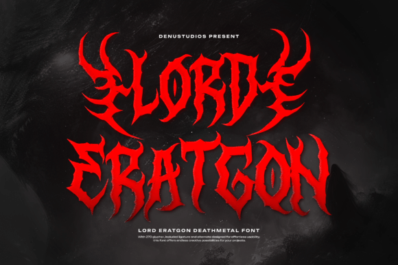 Lord Eratgon: The Ultimate Blackletter Font for Dark Craft Projects