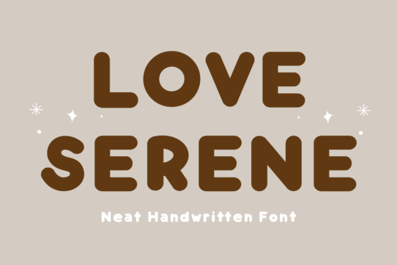 Love Serene: The Handwritten Typeface for Authentic Brand Identity