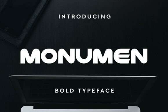 Monumen: The Bold Sans Serif Typeface for High-Impact Campaigns