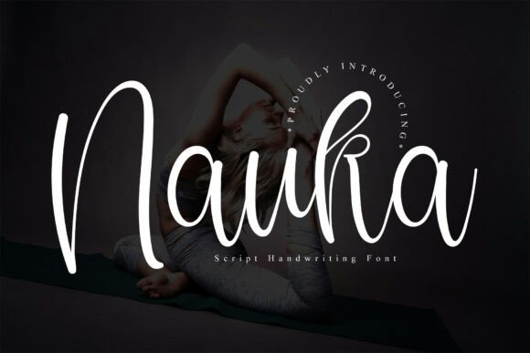Nauka: A Handwritten Display Font for Bold Brand Identities