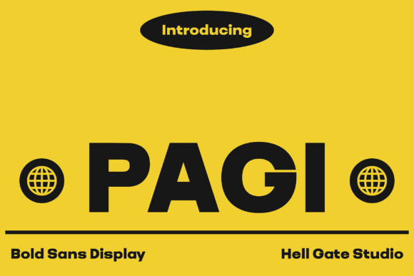 Pagi: The Bold Sans Serif Typeface That Elevates Campaign Clarity