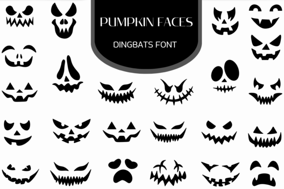 Pumpkin Faces: A Spooky Typeface for Editorial Design