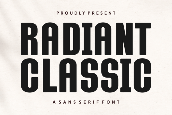 Radiant Classic: The Premium Typeface That Transforms Your Brand Identity