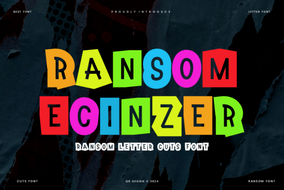 Ransom Ecinzer: A Bold Display Typeface for Digital Branding