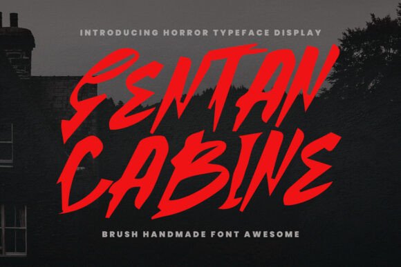 Sentan Cabine: A Chilling Display Typeface for Editorial Impact