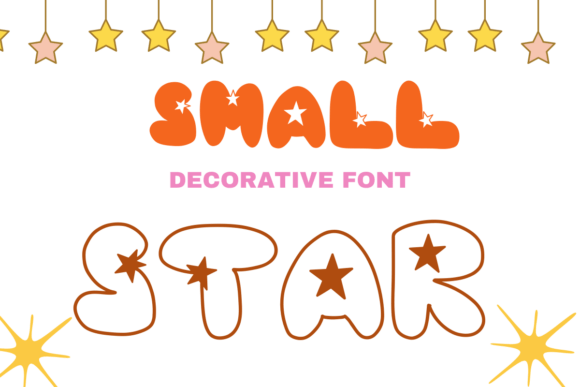 Small Star: The Bubbly Typeface for Engaging Web Design