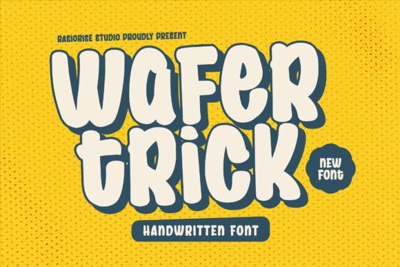 Wafer Trick: The Playful Typeface That Elevates Small Business Branding