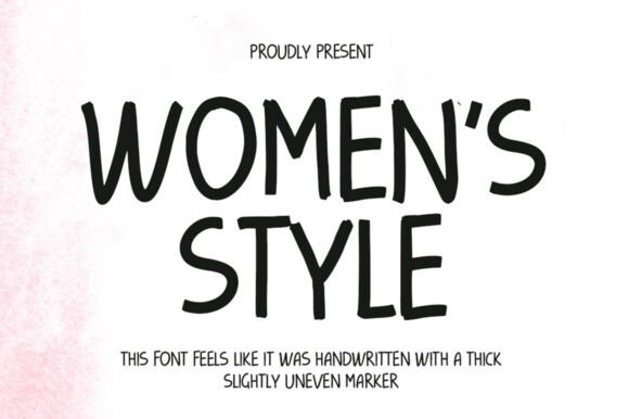 Womens Style: The Playful Typeface That Stops the Scroll