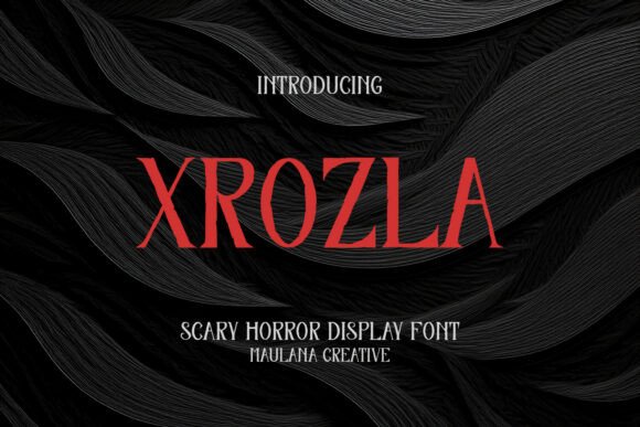 Xrozla: The Chilling Serif Font for Bold Brand Identity