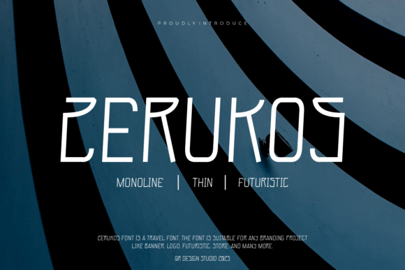 Zerukos: The Bold Font for Authentic Small Business Branding